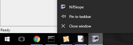 Pin to taskbar